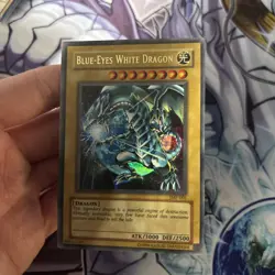(EF) Yugioh Blue Eyes White Dragon 2018 JMP-001 Unlimited Ultra Rare Holo - MP - Image 2