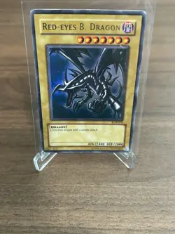 Red-Eyes B. Dragon LOB-070 The Legend of Blue Eyes White Dragon Ultra Rare - Image 1