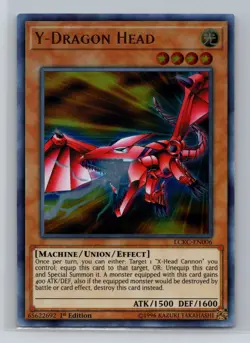 Legendary Collection Kaiba Y-Dragon Head - LP #LCKC-EN006 12671 - Image 1