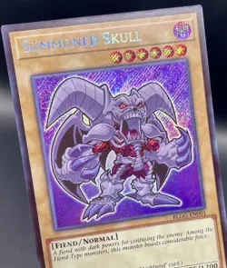 Summoned Skull BLGG-EN001 Glorious Gallery Secret Rare Foil Yugioh! NM/M - Image 3