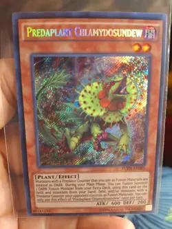 Yugioh! Predaplant Chlamydosundew Fuen-EN005 Secret Rare 1st Ed NM Yu-Gi-Oh! - Image 2