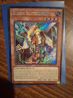 Surge Blitzclique Chaos Origin In Hand Secret Rare Yu-Gi-Oh! CORI-EN011 - Image 2