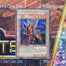 1x Breaker the Magical Warrior - Secret Rare - MC2-EN002 - Limited Edition - LP - Image 1