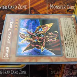 1x Breaker the Magical Warrior - Secret Rare - MC2-EN002 - Limited Edition - LP - Image 3