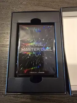 Yu-Gi-Oh Master Duel Sleeves New York Comic Con Black, Sealed San Diego ComicCon - Image 3