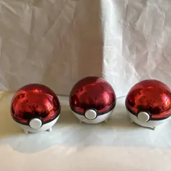 1999 Burger King Pokemon 23k Gold Charizard Poliwhirl Pokeballs Lot COA - Image 2