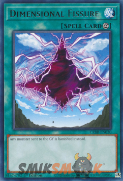 Dimensional Fissure CRBR-EN030 1st ED Yu-Gi-Oh! - Image 1