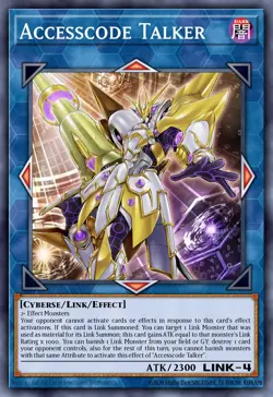 Accesscode Talker MP25-EN272 1st ED Yu-Gi-Oh! ULTRA RARE - Image 1