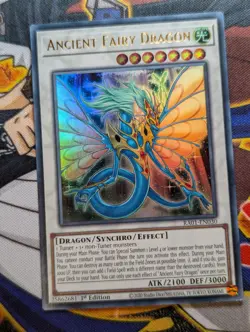 Ancient Fairy Dragon RA01-EN030 Ultra Rare 1st Edition YuGiOh TCG Card - Image 1