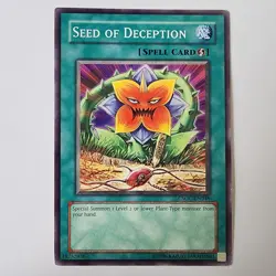(3x) Seed of Deception - CSOC-EN046 - LP - Common - Unlimited - Yugioh - Image 1