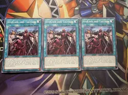 Yugioh! 3x Stoß der Drei Taktiken Playset - LD26-DEX24 1. Auflage - Deutsch - Image 1