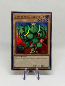 La Jinn Mystical Genie of the Lamp KC01-EN014 Ultra Rare YuGiOh Kaiba Briefcase - Image 1