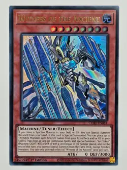 YuGiOh CORI-EN081 Witness of the Ancient Ultra Rare - Image 1