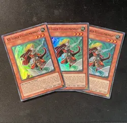 3x XX-Saber Fulhelmknight - XSPU-EN001 - Super Rare - Limited Edition NM Yugioh - Image 1