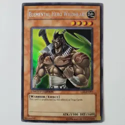 Elemental Hero Wildheart - GSE-EN001 - LP+ - Secret Rare - Limited ed - Yugioh - Image 1