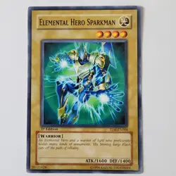 Elemental Hero Sparkman - TLM-EN004 - HP - Common - 1st ed - Yugioh - Image 1