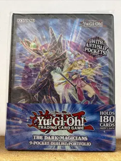 Sealed New Konami Yu-Gi-Oh! The Dark Magicians 9-Pocket Duelist Portfolio - Image 1