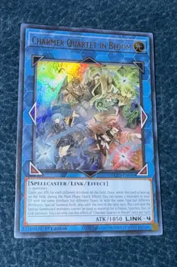 Charmer Quartet in Bloom - Ultra Rare Blazing Dominion Yu-Gi-Oh! - Image 1