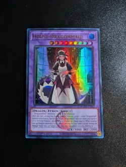 House Dragonmaid BLMM-EN063 Monster Mayhem Yu-Gi-Oh 1st Edition NM - Image 1