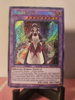 House Dragonmaid - MYFI-EN022 - Secret Rare - NM 1st Ed - Yugioh - Image 1
