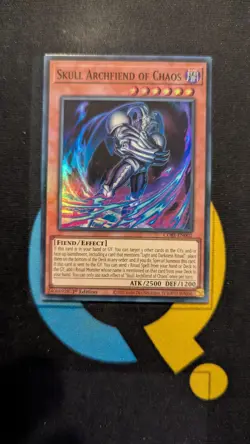 CORI-EN002 Skull Archfiend of Chaos Super Rare 1st YuGiOh - Image 1