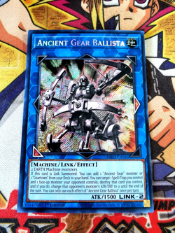 Ancient Gear Ballista ra03-en046 (NM+) Secret Rare Yu-Gi-Oh! - Image 1