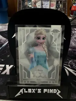 2023 Topps Chrome Disney 100 ELSA #92 Base Card - FROZEN - Image 1