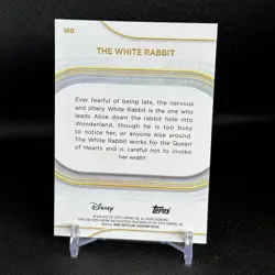 The White Rabbit #180 Mini Diamonds - 2025 Topps Chrome Disney - Wonderland - Image 2