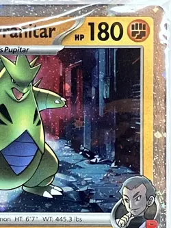 Team Rocket's Tyranitar NM SEALED Pokemon Center Stamped 096/182 Destined Rivals - Image 4