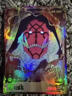 Solo Leveling Official Trading Card SL2E-088 [HR] TUSK Mapniverse Card - Image 1