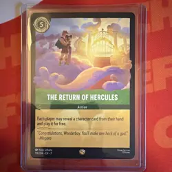 Disney Lorcana TCG The Return of Hercules Action 118/204 EN - NM & SHIPS FREE! - Image 1