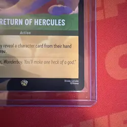Disney Lorcana TCG The Return of Hercules Action 118/204 EN - NM & SHIPS FREE! - Image 3