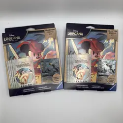 Lot Of 2 Sealed Disney Lorcana TCG Fabled Collection Starter Set Tinkerbell - Image 1