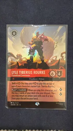 Disney Lorcana | Wilds Unknown: Lyle Tiberius Rourke | 214/204 | EPIC | FOIL - Image 1