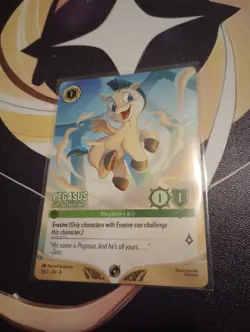 Pegasus Gift For Hercules Disney Lorcana Challenge DLC NM Non-Foil Promo 5/C2 - Image 1