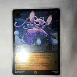 Disney Lorcana Angel - Experiment 624 legendary Cold Foil 191/204 - Image 1