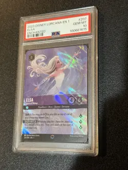 PSA 10 Disney Lorcana Elsa Enchanted Spirit of Winter #207 The First Chapter💎 - Image 2