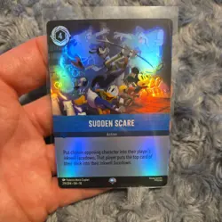 Disney Lorcana Sudden Scare Epic 219/204 Holo Whispers in the Well - Image 1