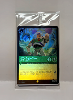 Disney Lorcana Buzz Lightyear Promo Card Tokyo Disneyland Exclusive Japan - Image 1