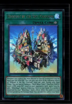 Yu-Gi-Oh! Hideout in the Sky, Coulomb Chaos Origins UR CORI-EN050 1st Edition - Image 1