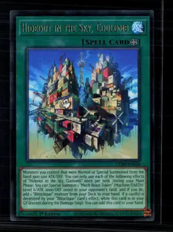 Yu-Gi-Oh! Hideout in the Sky, Coulomb Chaos Origins UR CORI-EN050 1st Edition - Image 1