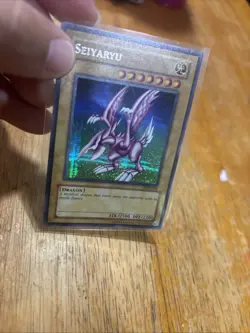 1996 Yu-Gi-Oh! "Seiyaryu" DDS-004 | Unlimited OG | NM Secret Rare - Image 1