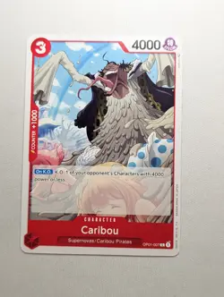 Caribou OP01-007 C (Common) One Piece Romance Dawn TCG Card - Image 1