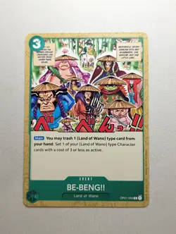 BE-BENG!! OP01-059 C - One Piece Card Game - Romance Dawn - Image 1