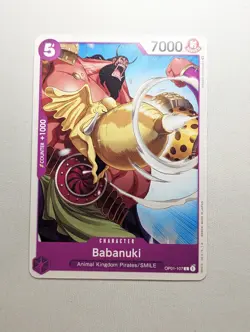 Babanuki OP01-107 C (Common) One Piece Romance Dawn TCG Card - Image 1