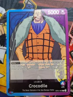 Crocodile OP01-062 L - One Piece Card Game - Romance Dawn - Image 1