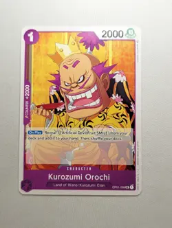 Kurozumi Orochi OP01-098 UC (Uncommon) One Piece Romance Dawn TCG Card - Image 1