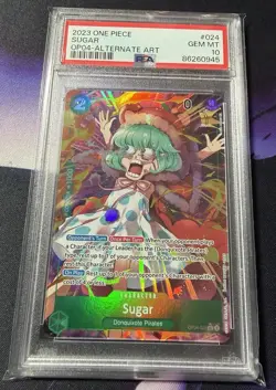Sugar OP04-024 Alternate Art One Piece PSA 10 - Image 1