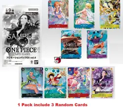 ONE PIECE Card GAME PROMOTION PACK EX VOL. 4 PROMO Pack Unopened JAPANESE New - Image 1