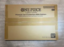 One Piece Premium Card Collection 25th Anniversary ENGLISH SEALED UNOPENED - Image 1